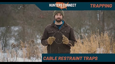 Cable Restraint Trapping