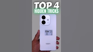 Oppo A3x 5G - Top 4 Hidden Tricks🔥