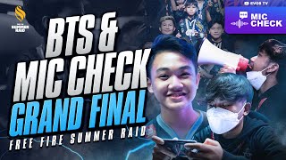 WIN RATE 100% Mau Lewat! | MIC CHECK GRAND FINALS FFSR | EVOS FF