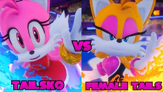 Female Tails Vs Tailsko Crossworlds Mod Releases Mod For Commission From Another Dimension