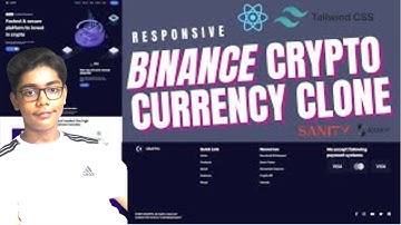 🔴 Build Binance Crypto Currency Clone with REACT JS! (Navigation, Solidity, Sanity.io, Tailwind CSS)