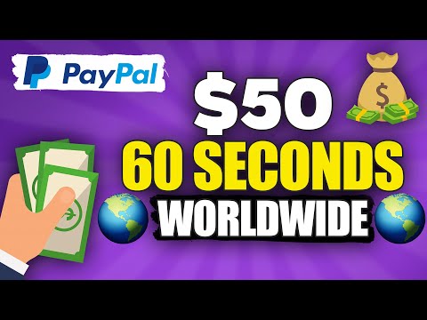 $50 Every 60 Seconds (FREE PayPal Money) WORLDWIDE!  Make Money Online 2021!