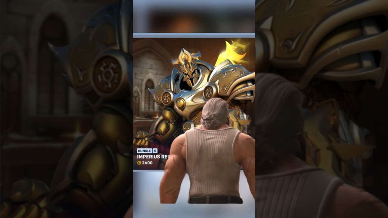 That new Reinhardt skin got me like 💸💸💸 