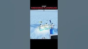 Made a little snowman mortar firework for my game Fireworks Playground on roblox (reup with caption)