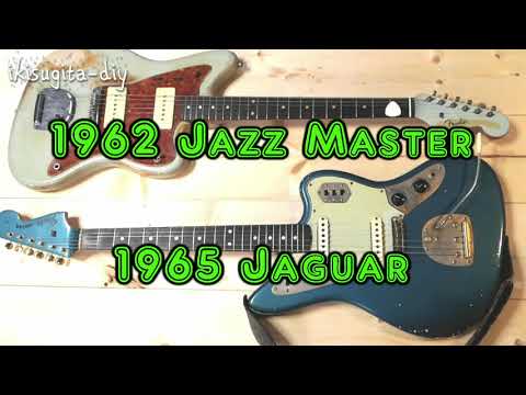 1962 Jazz Master & 1965 Jaguar レアカラー比較 - YouTube