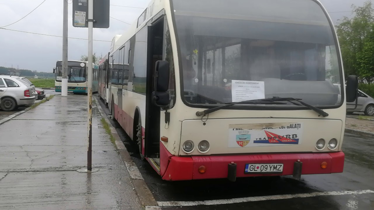 Grevă de avertisment, Transurb Galați.