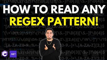Regex C# Tutorial: FINALLY Understand & Read Any Regular Expression!