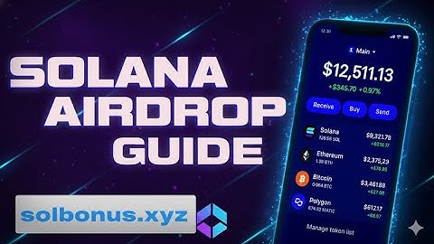 Solana Airdrop 2025 - Simple Guide To Claim $SOL Allocation