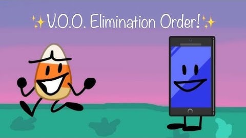 Village Of Objects Elimination Order! (So Far!)