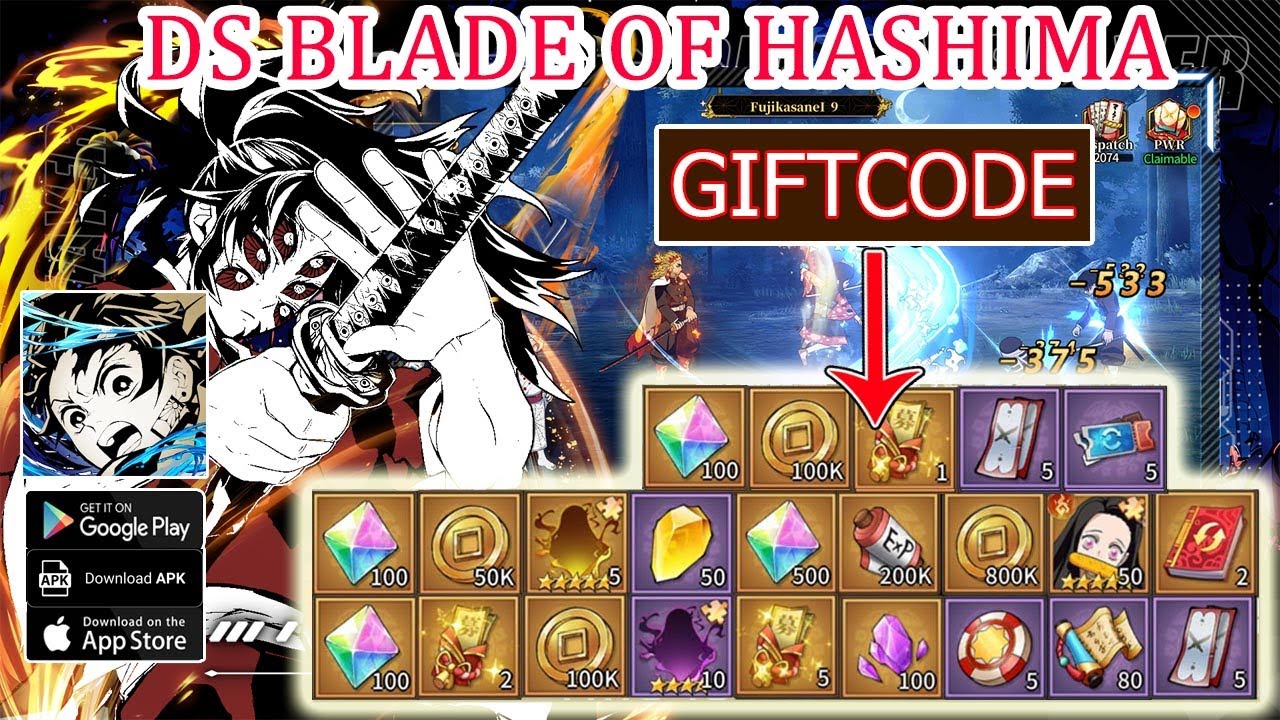 DS: Blade of Hashira codes (October 2023)