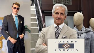 Joseph Abboud custom dress shirt’s and suits review