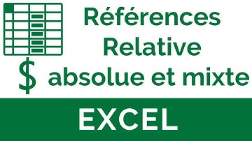 Excel #9 : Calculs avec les références absolues, les références relatives et les références mixtes
