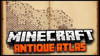 Minecraft Mod Review - Antique Atlas Mod