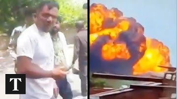 Air India Crash Survivor Walks Away From Wreckage