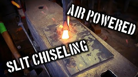 Making an Air Powered Slitting Chisel