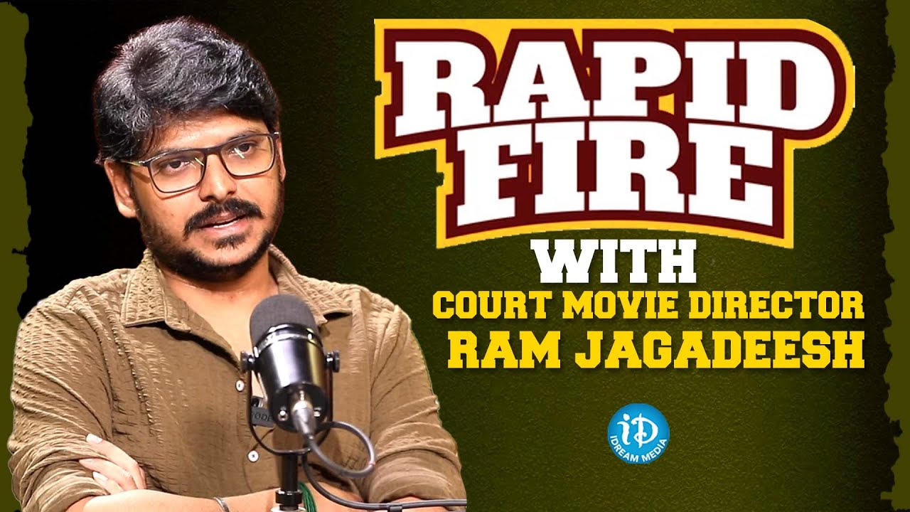 Rapid Fire With Court Movie Director Ram Jagadeesh | Anchor Chanakya | iDream Media