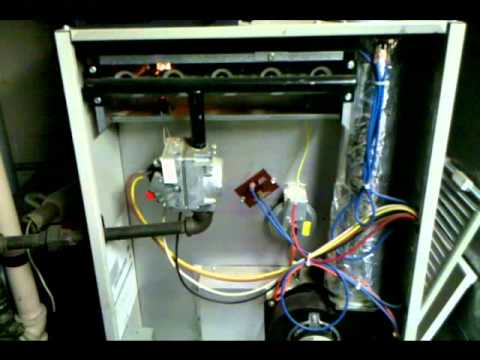 1992 Nordyne Intertherm Gas Furnace Ignition - YouTube as a pilot light wiring diagram 