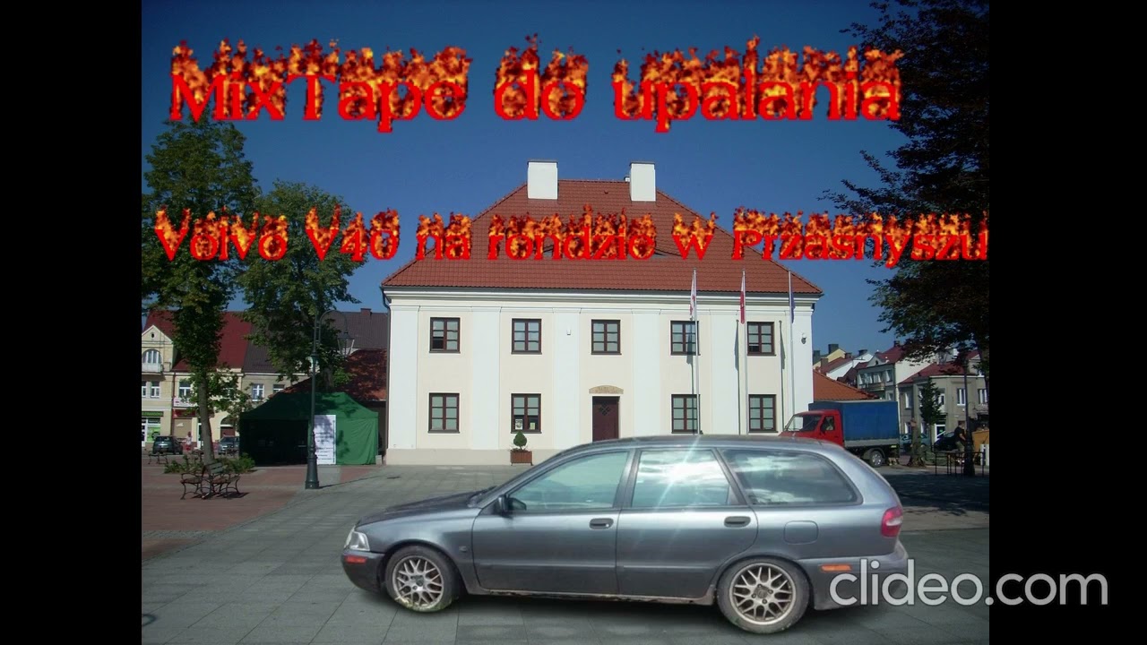 MixTape do upalania Volvo V40 na rondzie w Przasnyszu 