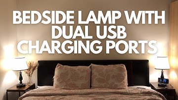 Table Lamp for Bedrooms Set of 2
