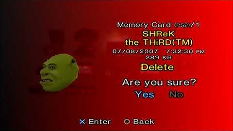Deleting Ancient PS2 Save Files