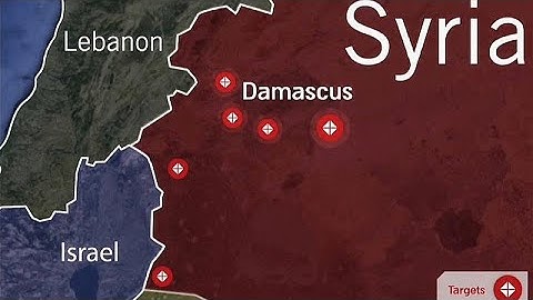 Israel feuert Raketen auf Syrien und zielt auf den Iran