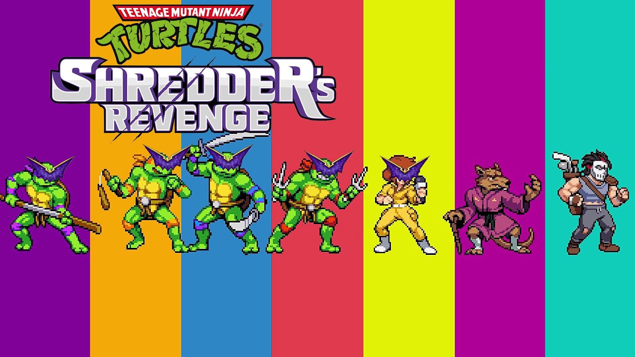 「TMNT Shredder's Revenge」SO COMBO 【Andrew,