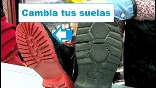 ¿Como cambiar suela de zapatos? Pontevedra ¡¡¡ Como nuevo !!!