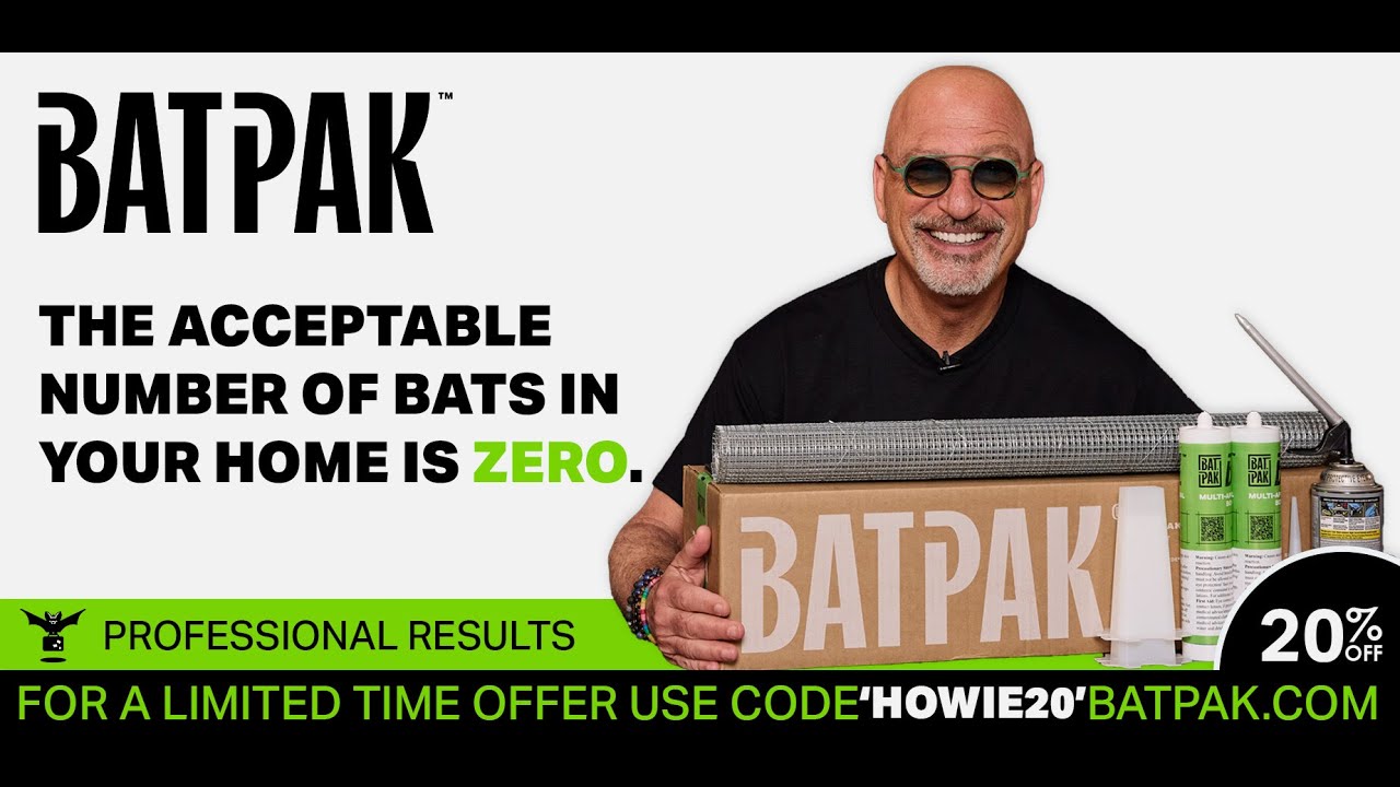 Howie Mandel’s Secret to a Bat-Free Home | BatPak DIY Kit