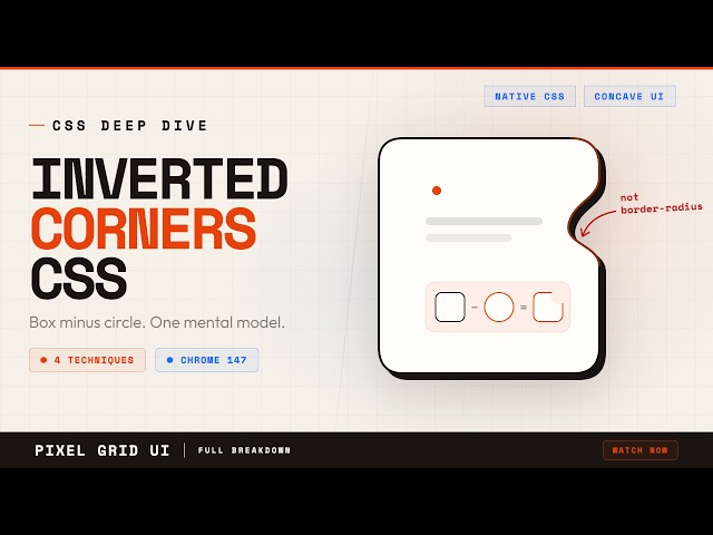 Inverted Border CSS 4 Ways to Carve a Corner