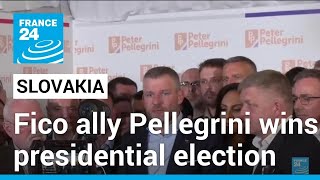Ukraine-sceptic Pellegrini wins Slovakia presidential election • FRANCE 24 English