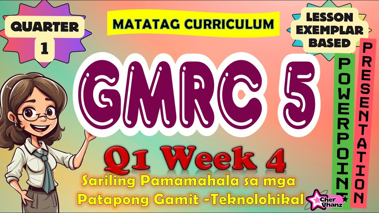 GMRC 5 Quarter 1 Week 4 - MATATAG PowerPoint Presentation - YouTube