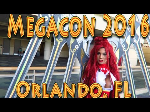 Megacon 2016 Orlando Fl Cosplay in 3 1/2 minutes!!! (05/28/2016)
