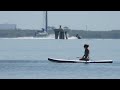Dolphins Surround Woman on Paddle Board | Unbelievable Ocean Moment