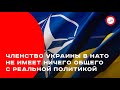 Членство Украины в НАТО не имеет ничего общего с реальной политикой. Андрей Золотарев