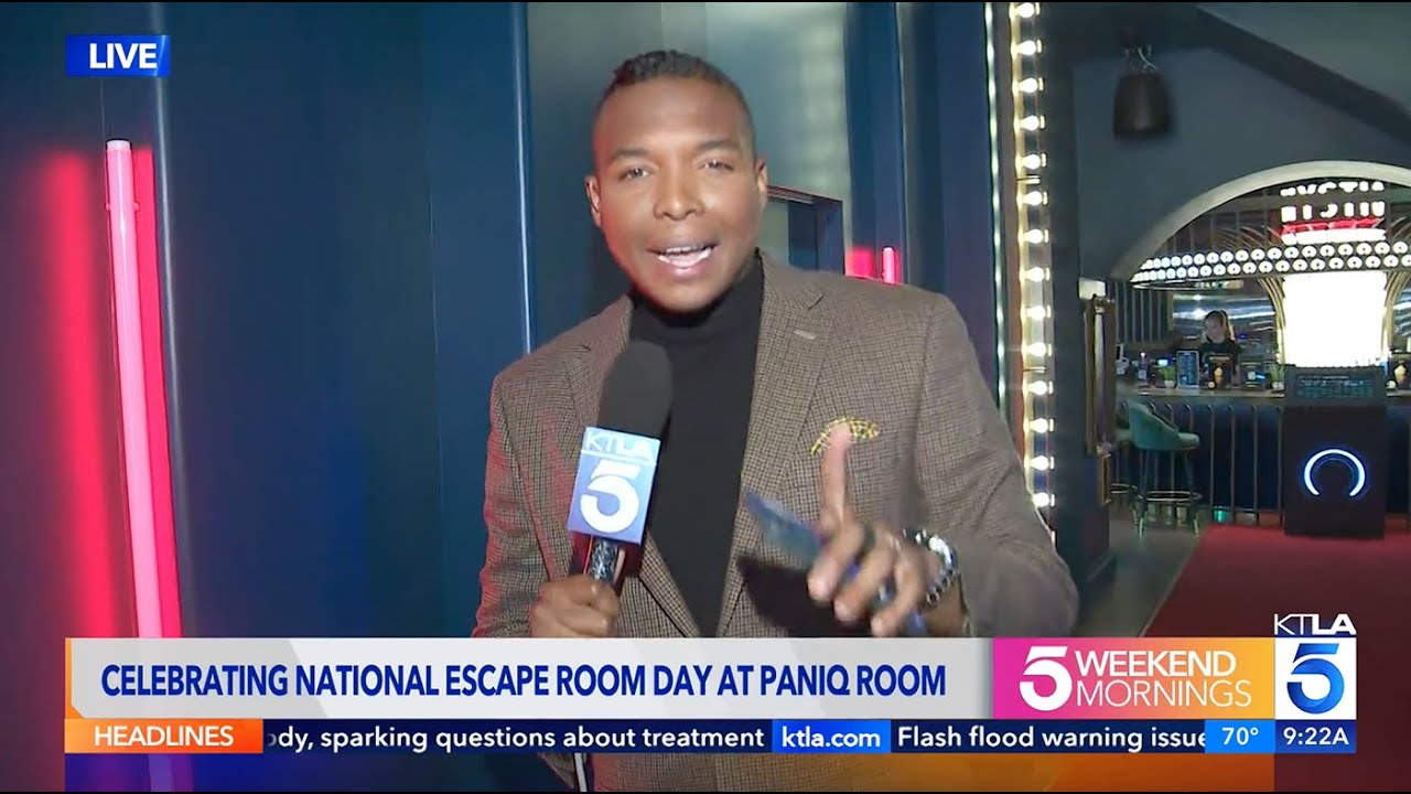 KTLA Weekend AM Steps Into Zombie Outbreak at PanIQ West Hollywood