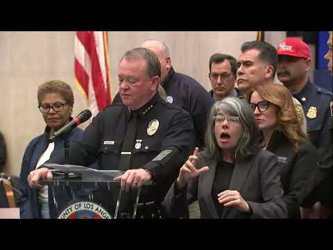 WATCH: LA officials give update on wildfire containment efforts amid dangerous wind conditions Episode cover