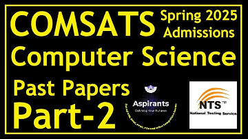 COMSATS NAT Past Papers | Computer Science Most Repeated MCQs | Part 2 | Aspirants of Future