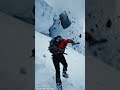The Avalanche He Never Heard Coming #shorts