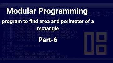 program to find area and perimeter of rectangle