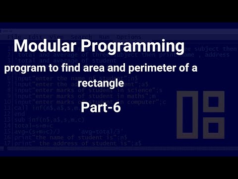 program to find area and perimeter of rectangle
