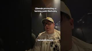 Bloody Brawl Erupts at California's UC Berkeley Protest Ahead of Turning Point USA Event #shorts
