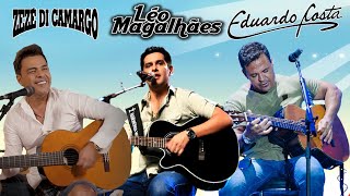 Léo Magalhães, Zezé Di Camargo, Eduardo Costa - Melhores Musicas Acústico