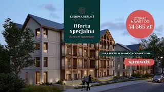 Kudowa Resort | Oferta specjalna na start sprzedaży - rabaty aż do 74 565 zł!