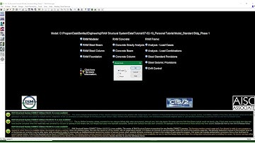 RAM Structural System Tutorial - Video 01