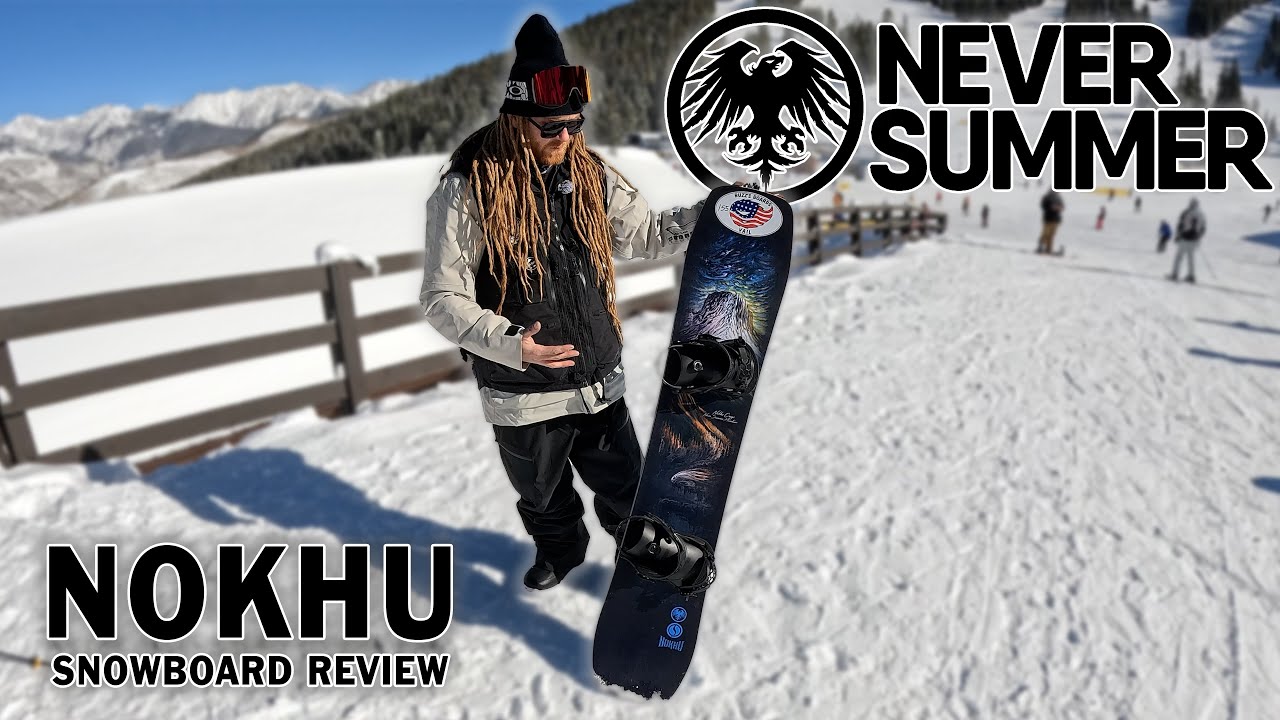 Never Summer Nokhu Snowboard Review 2026 - YouTube