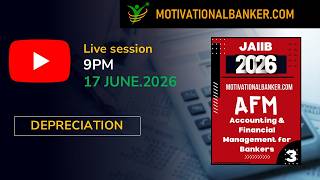 JAIIB CLASS- AFM - 17 JUN 2026 @9 PM