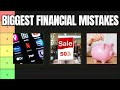 Habits Keeping You Broke (TIER LIST)