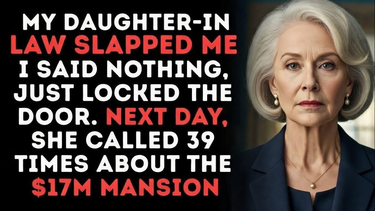 My Daughter-in-Law Slapped Me—Then Called 39 Times… But I Had Already Filed the