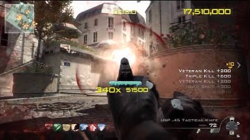 MW3 Chaos Mode: 37million Score, 478 Combo in Resistance!