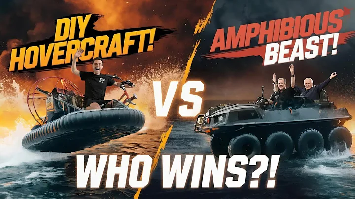 We Built a DIY Hovercraft… And Raced It Against a Beast!